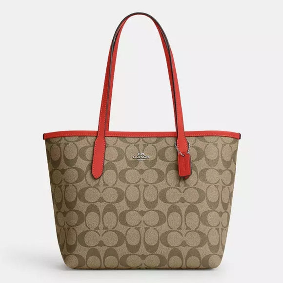 Coach...Mini City Tote Bag - Picture 3 of 4